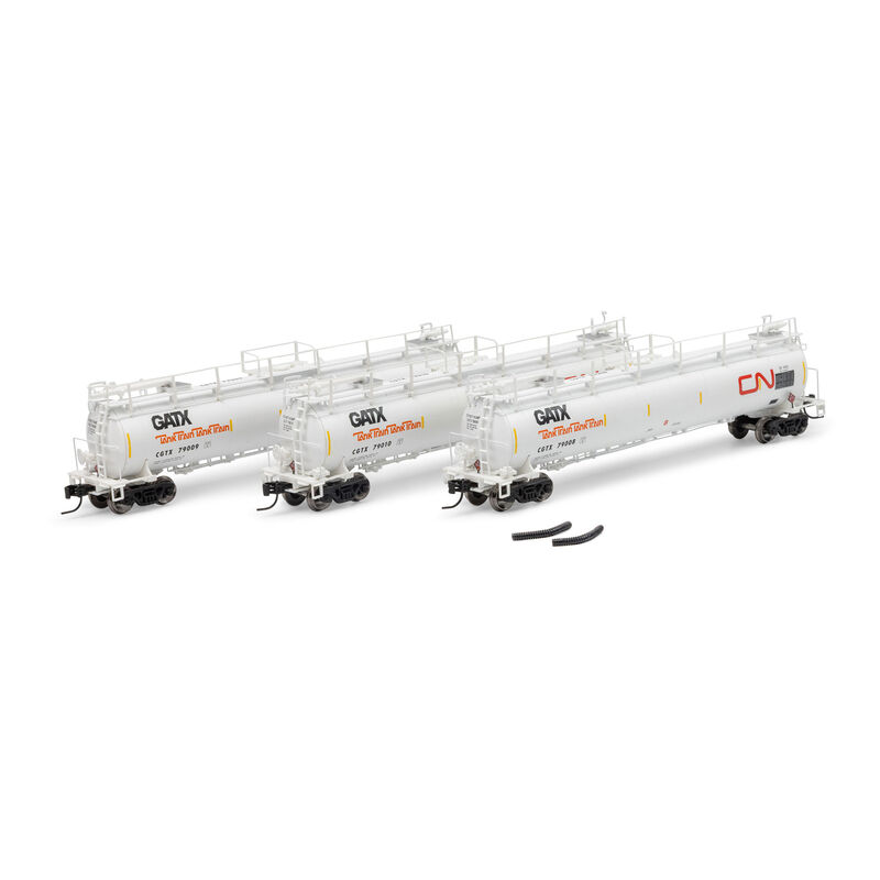 N TankTrain Intermediate, CGTX #79008/79009/79010 (3)