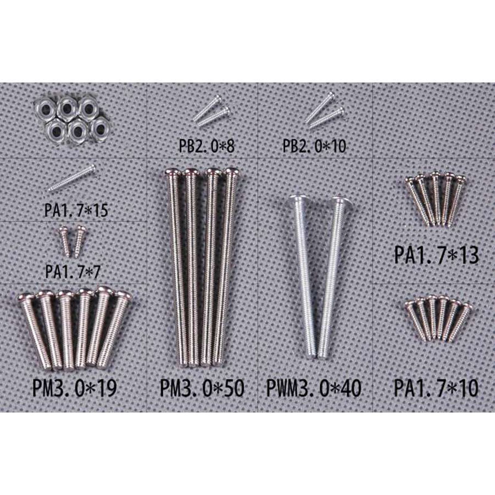 Screw Set  Zero 1400mm