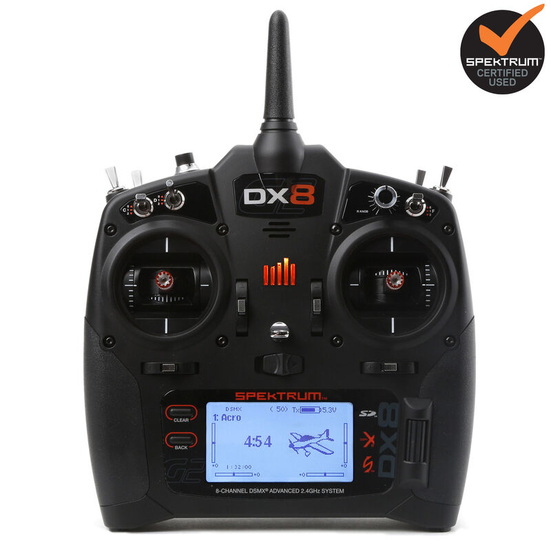 DX8 G2 8-Channel DSMX Spektrum Certified Transmitter Only