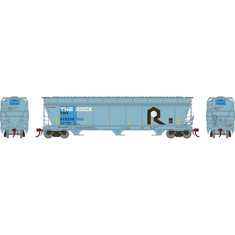 HO ACF4600 Covered Hoppers, FURX Primed For Grime #815219