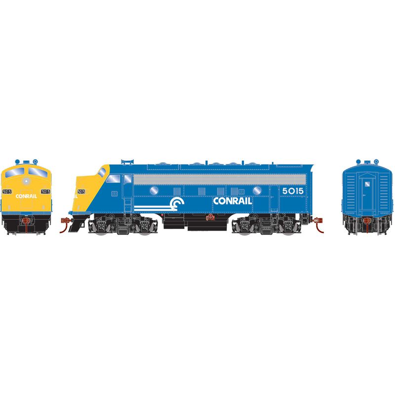 HO RND F7A Locomotive DCC-Ready, CR #5015