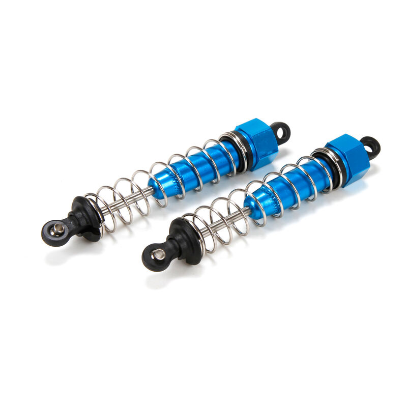 Fr/Rr Shocks Assembled Aluminum(2): 1/18 4WD Temper