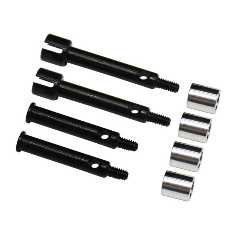 +5mm CNC Steel Axle Set, 1/24 Losi Micro-B