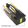 15.2V 10000mAh 4S 100C G-Tech Smart Advanced Hardcase LiHV Battery: EC5