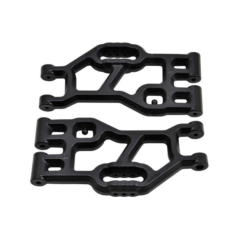 Rear A-arms, Black: Associated MT8
