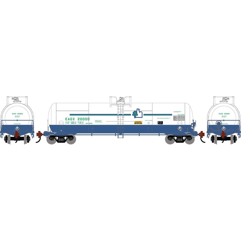 HO ATH RTC 20,900 Gallon Tank Car, EAGX #20000
