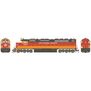 HO GEN SDP45 Locomotive w/DCC & SOUND, Legendary Liveries SP 'Daylight' #3207