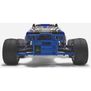 Rear Bumper, Black: Traxxas Rustler