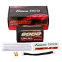 15.2V 6000mAh 4S 140C Shorty Hardcase LiHV Battery: 5mm Tubes
