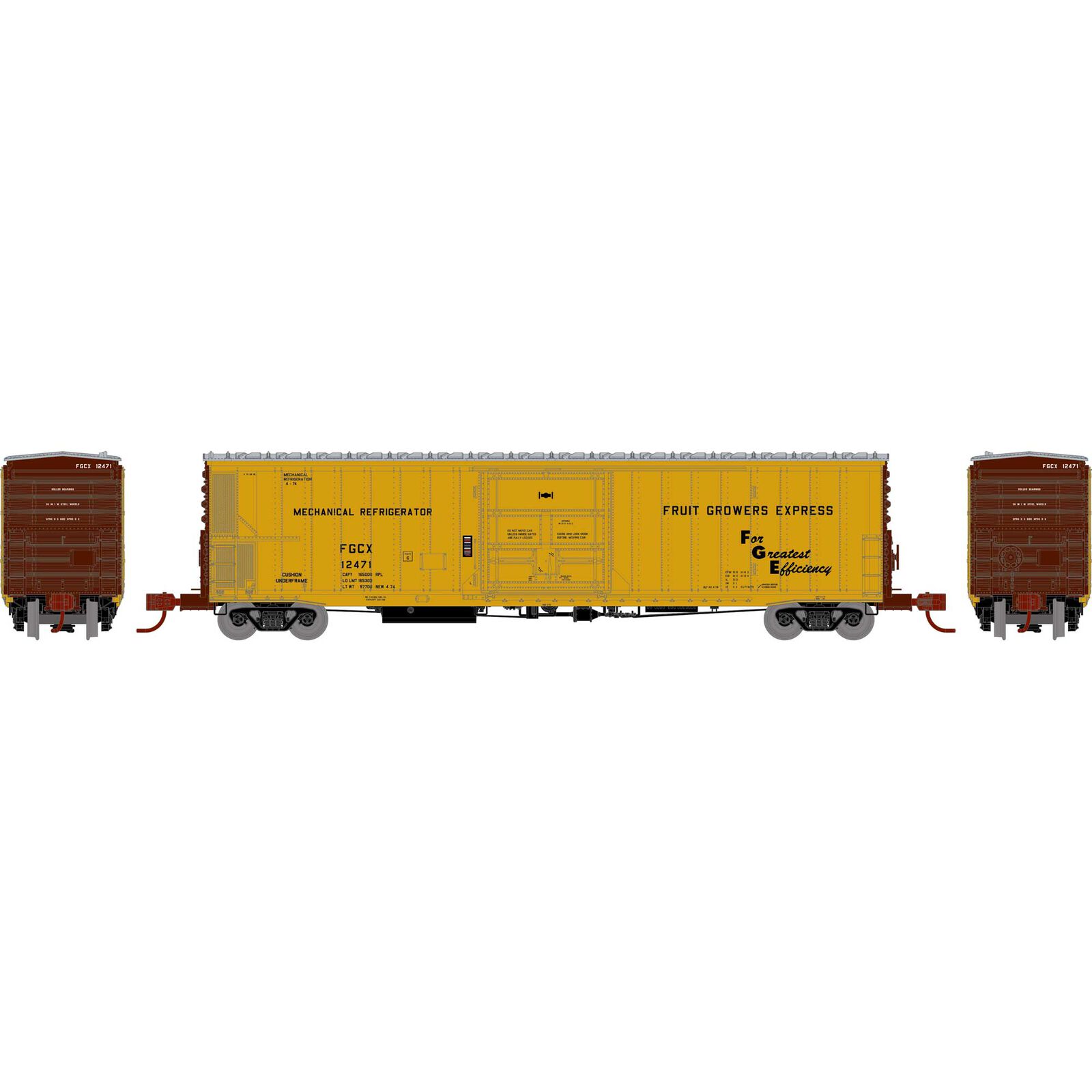 N ATH 57' FGE Mechanical Reefer, FGCX #12471