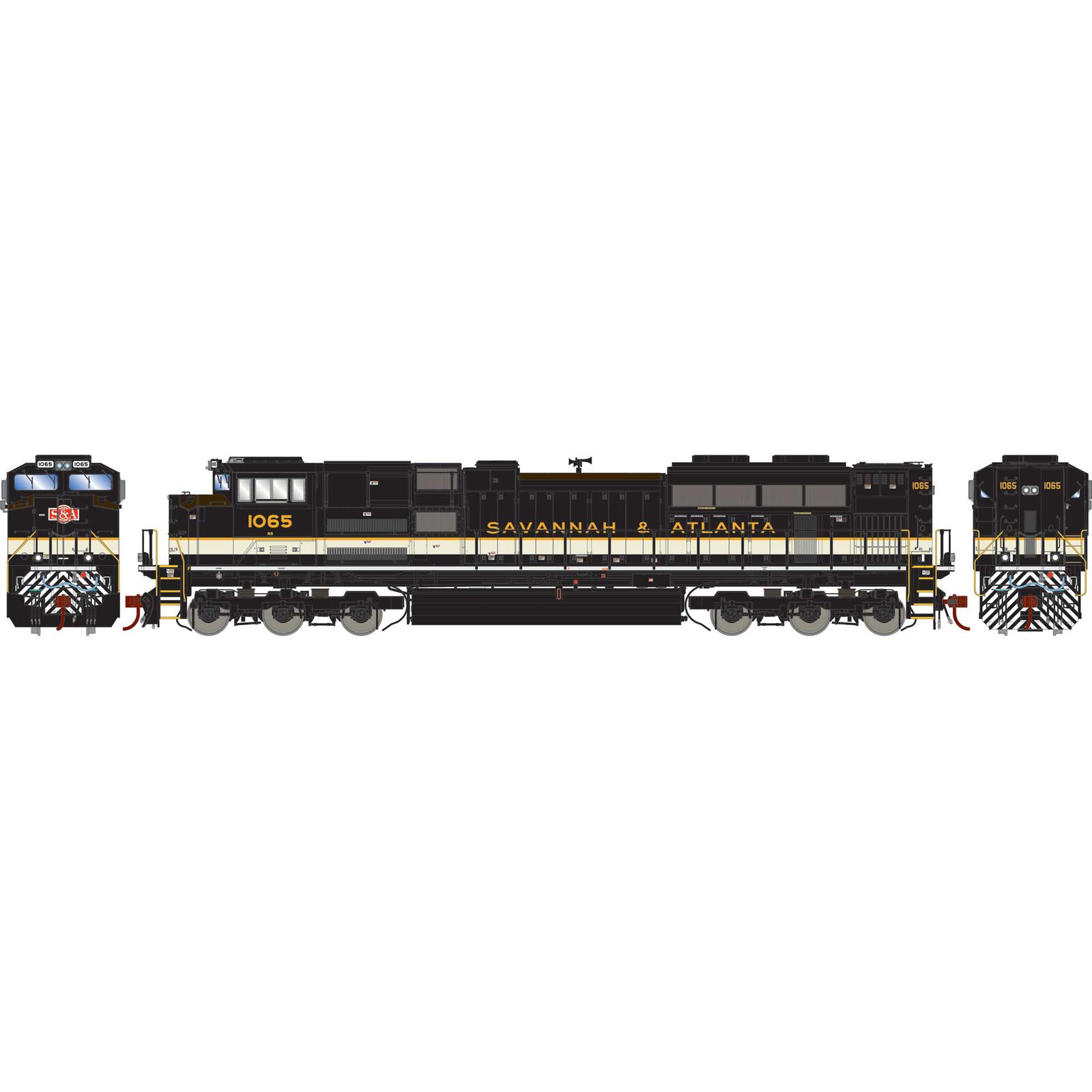 HO SD70ACe Locomotive, NS S&A Heritage #1065