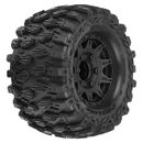 1/10 Hyrax F/R 2.8" MT Tires Mounted 12mm/14mm Black Raid (2)