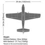P-51D Mustang 1.0m PNP