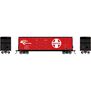 HO RND 50' High-Cube Smooth Side Box Car, ATSF #47599