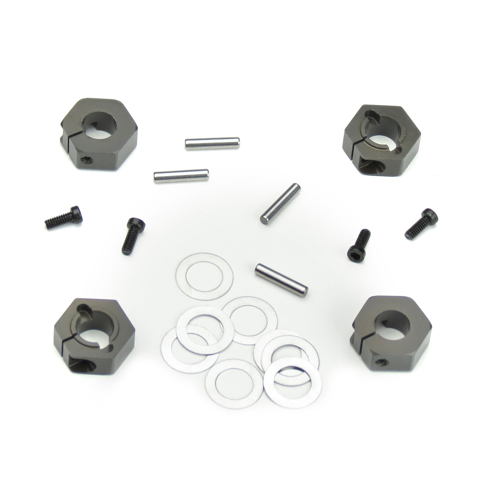 12mm Aluminum Hex Adapters for M6 Driveshafts
