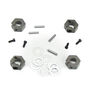 12mm Aluminum Hex Adapters for M6 Driveshafts