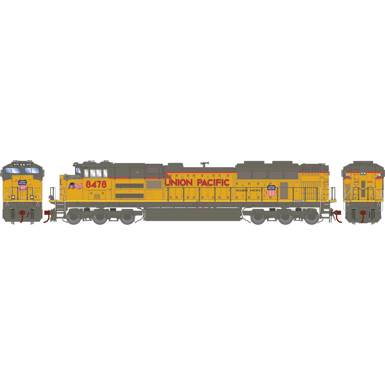 HO SD70ACe Locomotive, UP #8478