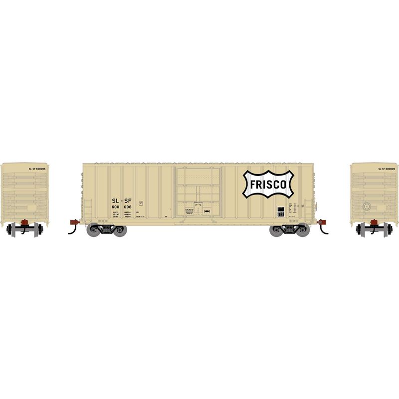 HO 50' Exterior Post High Cube Plug Door Box Car, SLSF #600006