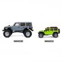 1/30 SCX30 Jeep Wrangler JLU 4X4 RTR Brushed Rock Crawler (Battery & Charger Included), Green