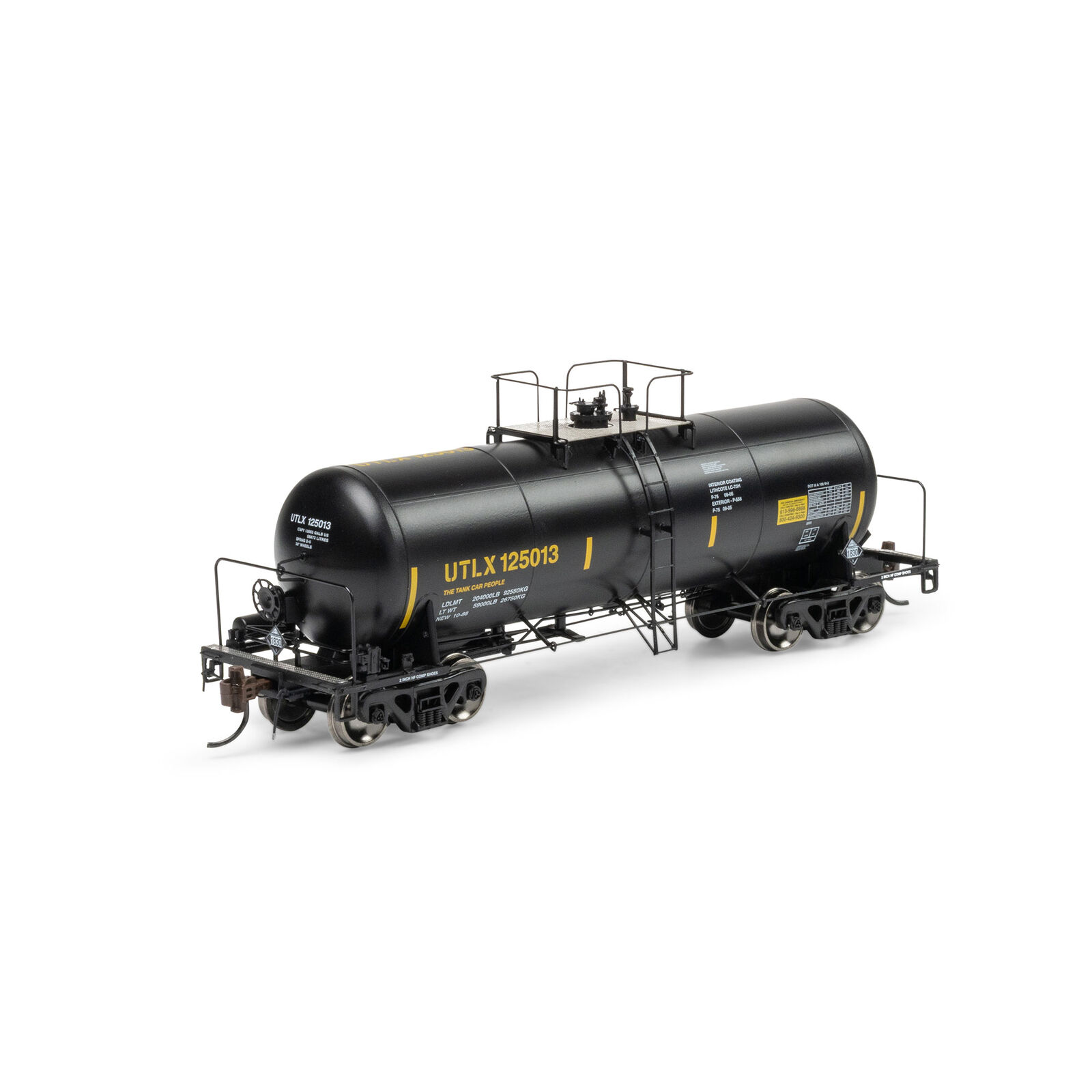 HO 13K Gallon Acid Tank Car, UTLX #125013