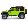 1/30 SCX30 Jeep Wrangler JLU 4X4 RTR Brushed Rock Crawler (Battery & Charger Included), Green