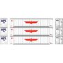 N 48' Containers, APLU #485711 / 485732 / 485766 (3)