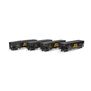 HO 40' Offset Coal Hopper with Load, SCL #1 (4)
