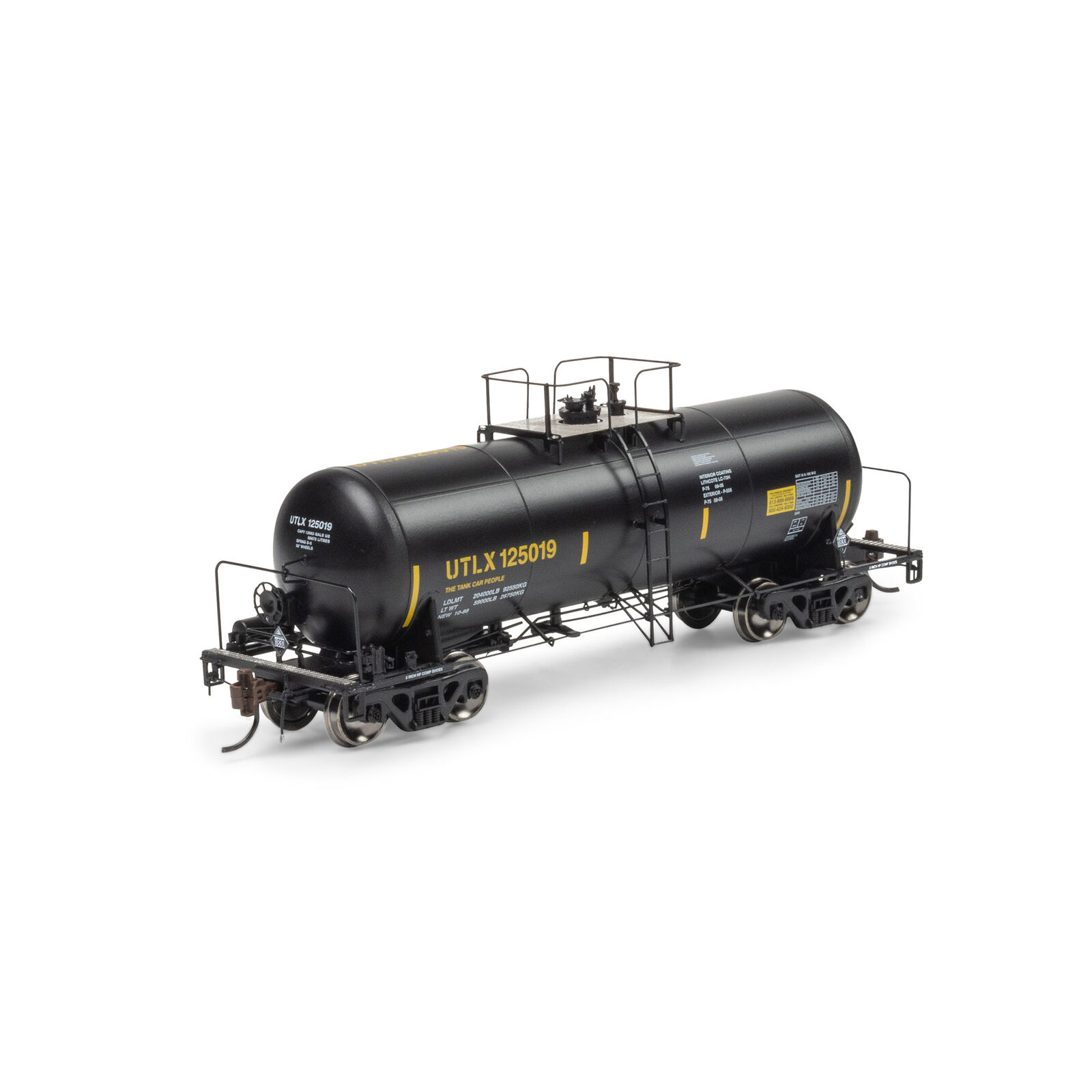 HO 13K Gallon Acid Tank Car, UTLX #125019