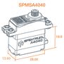 A4040 MT/HS Micro Metal Gear HV Servo