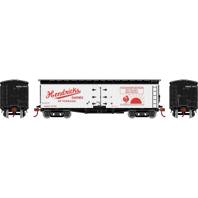 HO ATH 40' Pfaudler Wood Milk Car, HENX #1970