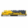 HO F45 Locomotive, ATSF #5918