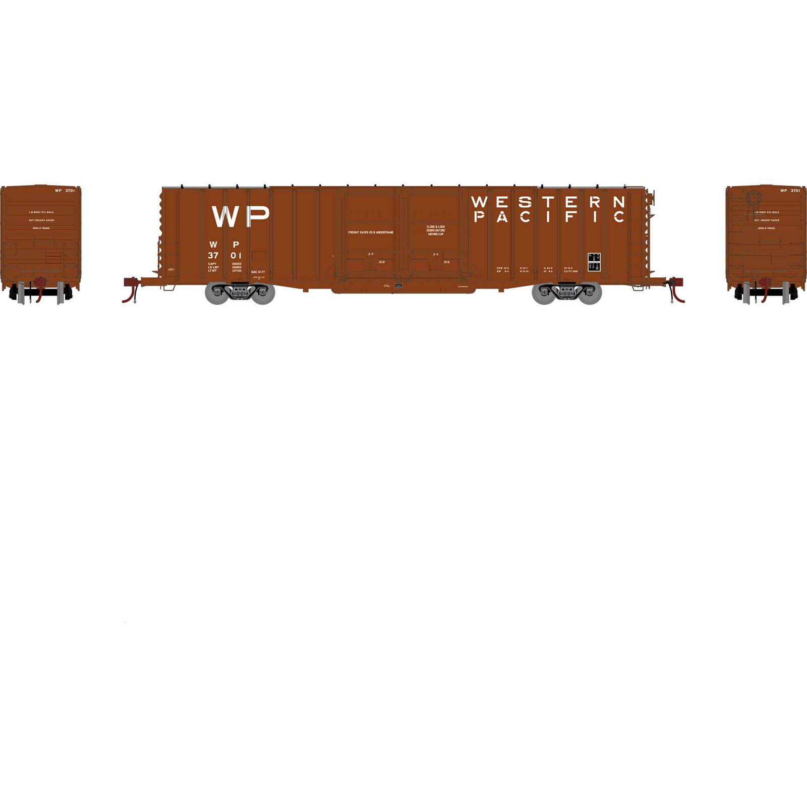 HO 60' PS Auto Box, WP #3701