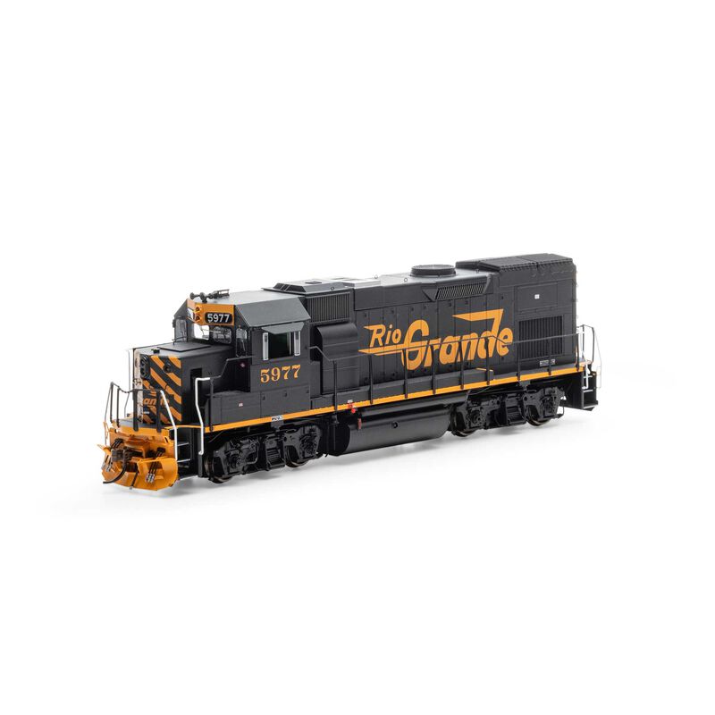 HO GP15T Locomotive with DCC & Sound, Rio Grande #5977