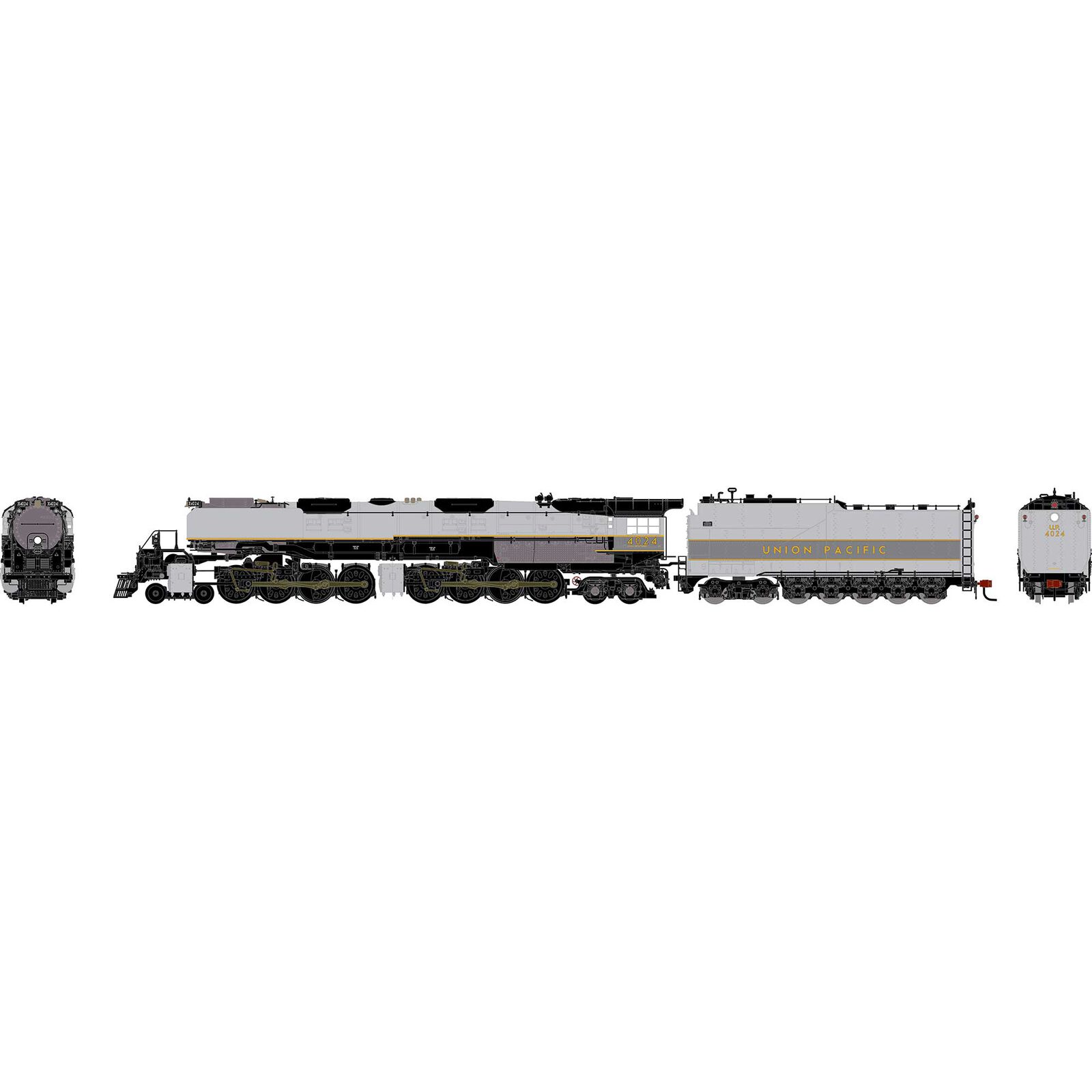 N GEN 4-8-8-4 'Big Boy' Locomotive, UP #4024