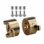 Brass 7.6g Front Steering Knuckles, 1/30 Axial SCX30