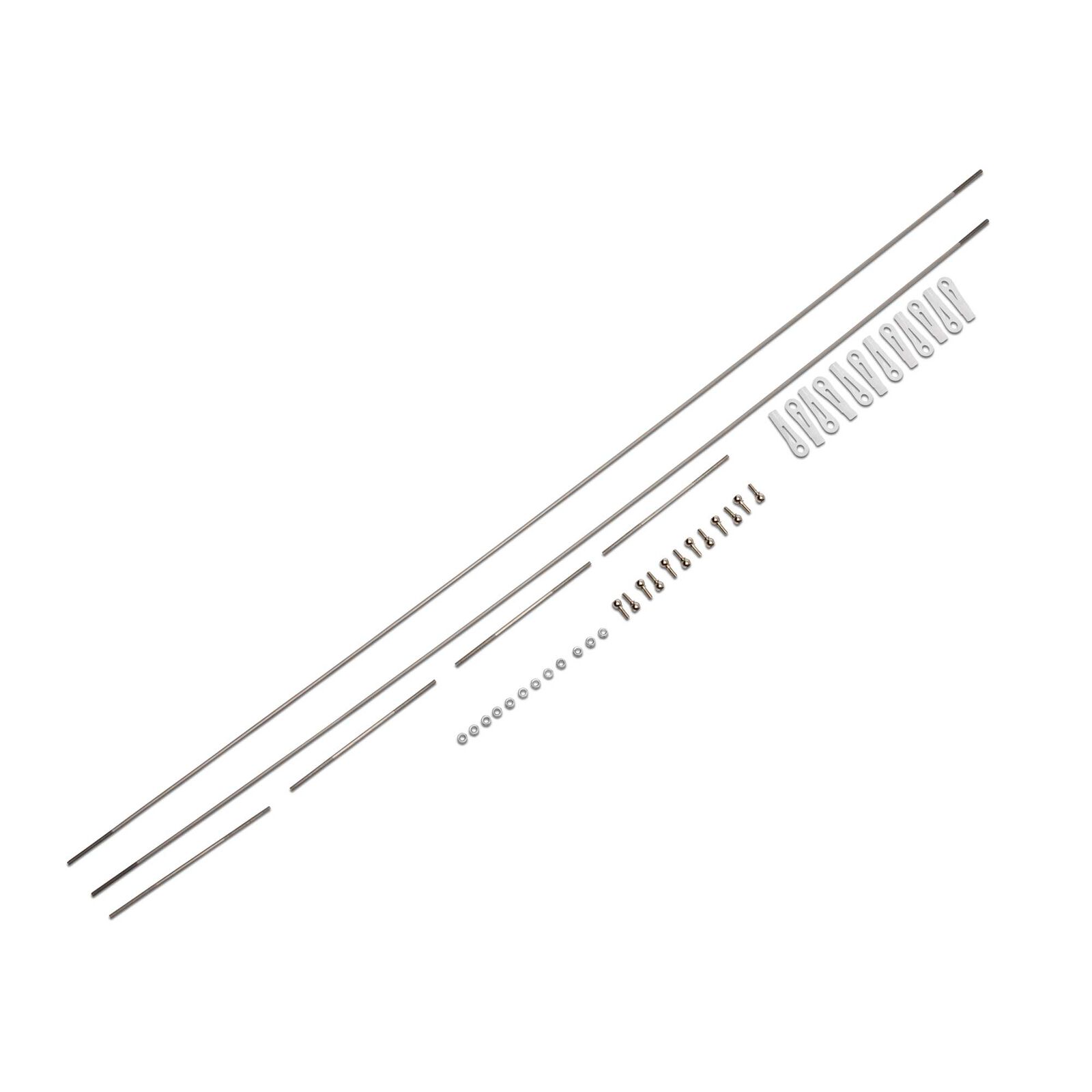 Pushrod Set w/Ball Links: Super Timber 1.7m