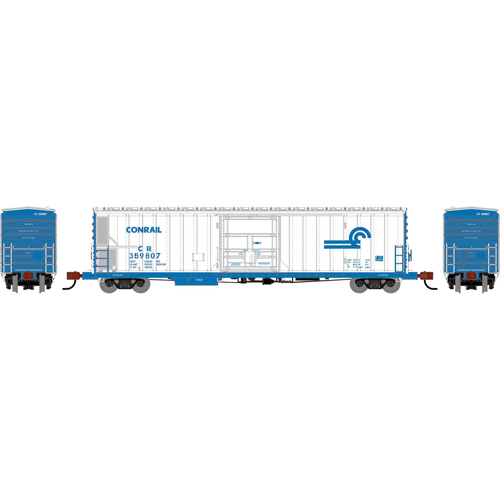 N ATH 57' FGE Mechanical Reefer w/Sound, Legendary Liveries CR #359807