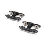 HO Truck, 4-Wheel Passenger/Black (2)