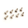 3X10mm Flat Head Tapping Screws (8)