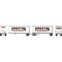N ATH 28' Wedge Trailers Smooth Side/ Ext. Post (2) with Dolly, Preston- Trailers: 37506-SM; 36671-EP- Dolly: 102385