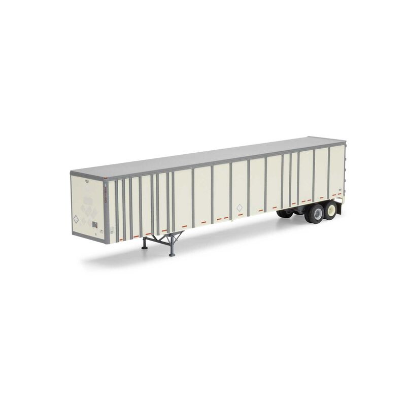 HO 53' Wabash Plate Trailer, Dirksen #57025