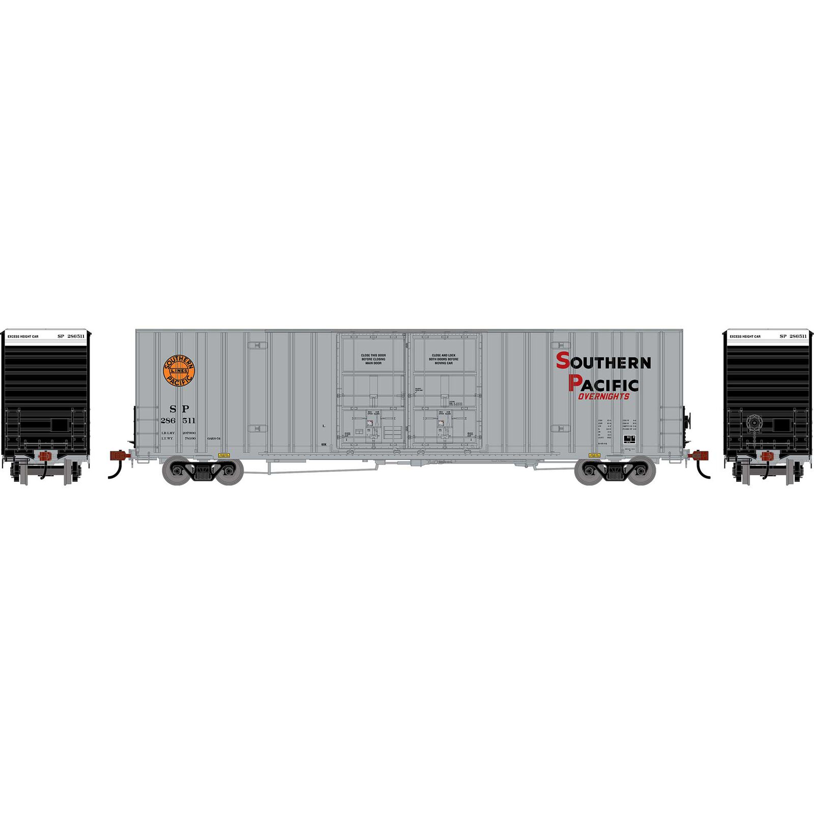 HO ATH 60' Gunderson High-Cube Double Door Box Car, Legendary Liveries SP #286511