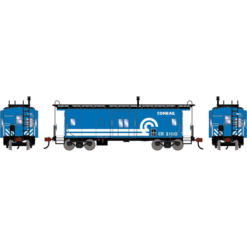 HO ATH Bay Window Caboose, CR #21110