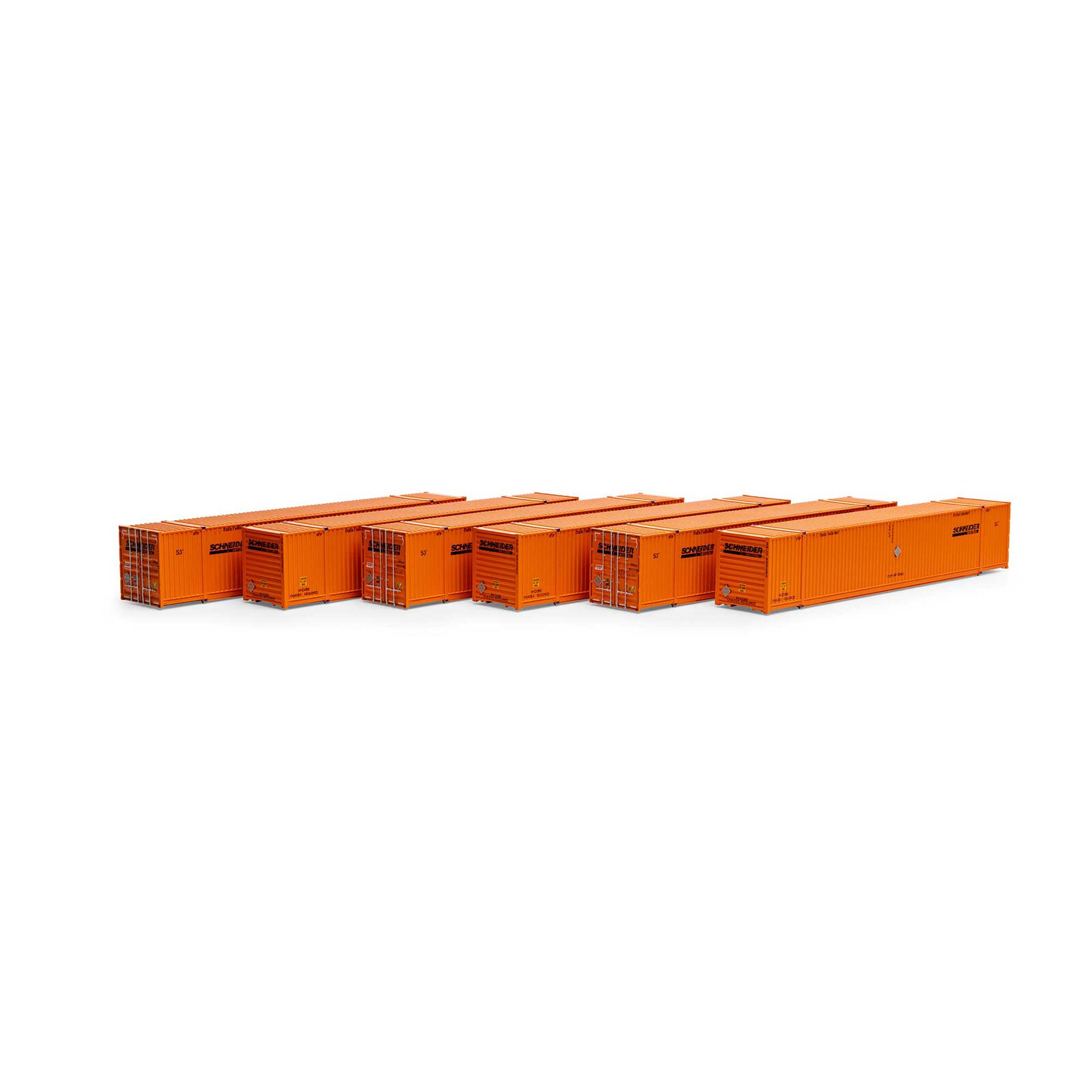 HO 53' CIMC Container, Schneider #1 (1)