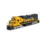 HO GP39-2u Locomotive with DCC & Sound, ATSF #3409