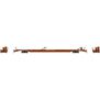 N GEN F89-F Flat Car, XTTX 'Brown' #153162