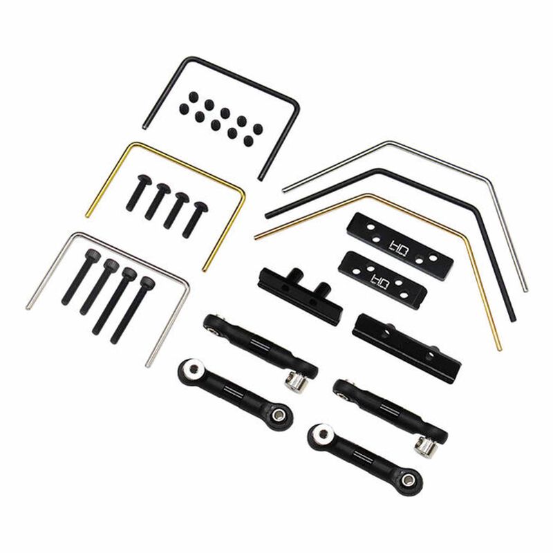 Anti-Roll Sway Bar Set, 1/12 Losi NASCAR Vehicles