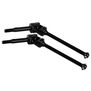 Alloy Machined Front Drive Shafts for Losi LMT 4WD Monster Truck