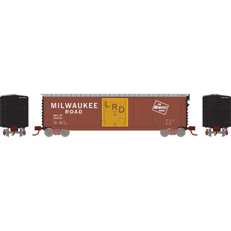 N 50' PS-1 Single Sliding Door Box, MILW #16606