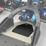 Steel Servo Weight Plate Set, 1/10 Team Associated RC10B7
